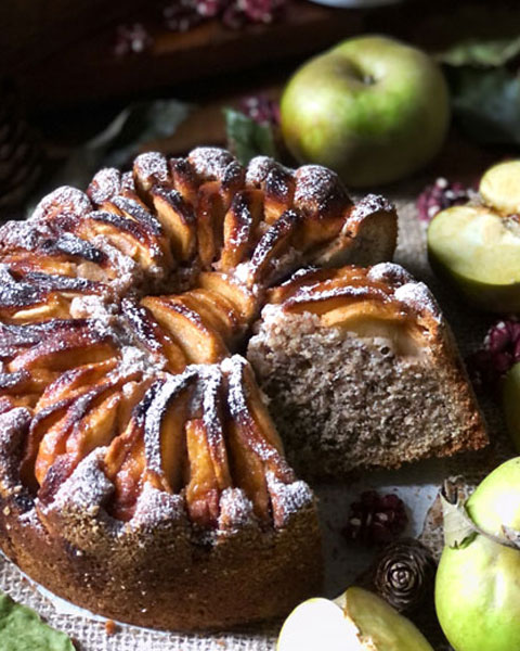 torta con le mele