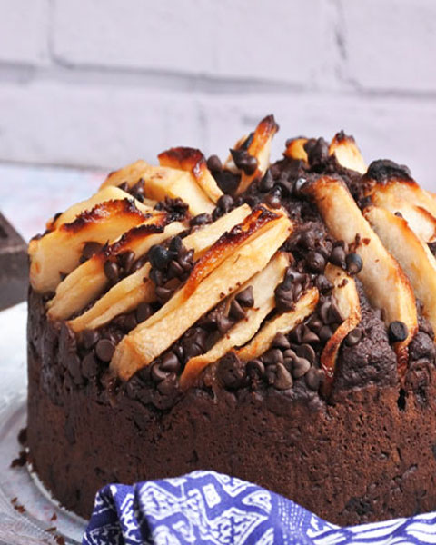 torta pere e cioccolato